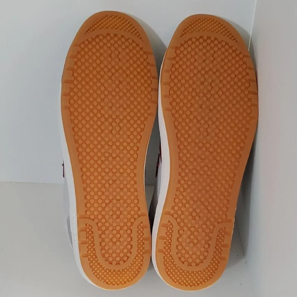 Converse Pro Blaze Classic Ox Grey Red Sneakers Unisex M10/W11.5 NIB - Picture 9 of 10